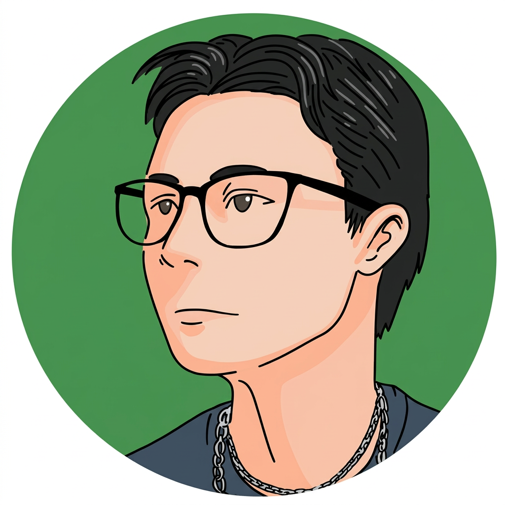 Kazu illustrated portrait